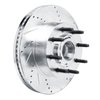 631-54224R Drilled/Slotted Brake Rotor [Silver], Fits Select Ford/Lincoln/Mercury/Mazda, Position: Front Right - image 2