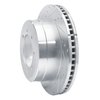 631-54225L Drilled/Slotted Brake Rotor [Silver], Fits Select Ford/Lincoln/Mercury/Mazda, Position: Rr Left,Rear Left - image 2