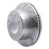 631-54227L Drilled/Slotted Brake Rotor [Silver], Fits Select Ford/Lincoln/Mercury/Mazda, Position: Rear Left - image 2
