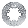 631-54229L Drilled/Slotted Brake Rotor [Silver], Fits Select Ford/Lincoln/Mercury/Mazda, Position: Rear Left - image 1
