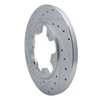 631-54229L Drilled/Slotted Brake Rotor [Silver], Fits Select Ford/Lincoln/Mercury/Mazda, Position: Rear Left - image 2