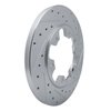 631-54229R Drilled/Slotted Brake Rotor [Silver], Fits Select Ford/Lincoln/Mercury/Mazda, Position: Rear Right - image 2