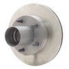 631-54237L Drilled/Slotted Brake Rotor [Silver], 1994-1995 Ford/Lincoln/Mercury/Mazda, Position: Front Left - image 2