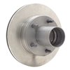 631-54237R Drilled/Slotted Brake Rotor [Silver], 1994-1995 Ford/Lincoln/Mercury/Mazda, Position: Front Right - image 2