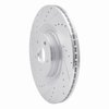 631-54261L Drilled/Slotted Brake Rotor [Silver], 2016-2018 Ford/Lincoln/Mercury/Mazda, Position: Front Left - image 2