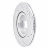 631-54261L Drilled/Slotted Brake Rotor [Silver], 2016-2018 Ford/Lincoln/Mercury/Mazda, Position: Front Left - image 4