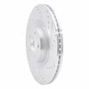 631-54261R Drilled/Slotted Brake Rotor [Silver], 2016-2018 Ford/Lincoln/Mercury/Mazda, Position: Front Right - image 2
