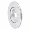 631-54261R Drilled/Slotted Brake Rotor [Silver], 2016-2018 Ford/Lincoln/Mercury/Mazda, Position: Front Right - image 4