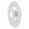631-54262L Drilled/Slotted Brake Rotor [Silver], Fits Select Ford/Lincoln/Mercury/Mazda, Position: Rear Left - image 2