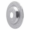 631-54262R Drilled/Slotted Brake Rotor [Silver], Fits Select Ford/Lincoln/Mercury/Mazda, Position: Rear Right - image 2