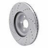 631-54264R Drilled/Slotted Brake Rotor [Silver], 2017-2020 Ford/Lincoln/Mercury/Mazda, Position: Front Right - image 4