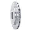 631-54267R Drilled/Slotted Brake Rotor [Silver], 2018-2021 Ford/Lincoln/Mercury/Mazda, Position: Rear Right - image 2