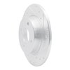 631-54269R Drilled/Slotted Brake Rotor [Silver], Fits Select Ford/Lincoln/Mercury/Mazda, Position: Rear Right - image 2