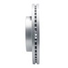 631-54275L Drilled/Slotted Brake Rotor [Silver], Fits Select Ford/Lincoln/Mercury/Mazda, Position: Front Left - image 3