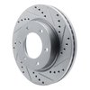631-54275R Drilled/Slotted Brake Rotor [Silver], Fits Select Ford/Lincoln/Mercury/Mazda, Position: Front Right - image 2