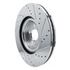 631-54277L Drilled/Slotted Brake Rotor [Silver], Fits Select Ford/Lincoln/Mercury/Mazda, Position: Front Left - image 4