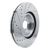 631-54277R Drilled/Slotted Brake Rotor [Silver], Fits Select Ford/Lincoln/Mercury/Mazda, Position: Front Right - image 4