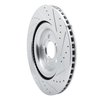 631-54278L Drilled/Slotted Brake Rotor [Silver], Fits Select Ford/Lincoln/Mercury/Mazda, Position: Rear Left - image 4