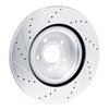 631-54279R Drilled/Slotted Brake Rotor [Silver], Fits Select Ford/Lincoln/Mercury/Mazda, Position: Front Right - image 4