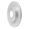 631-54288L Drilled/Slotted Brake Rotor [Silver], Fits Select Ford/Lincoln/Mercury/Mazda, Position: Rear Left - image 2