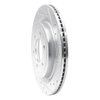 631-54288R Drilled/Slotted Brake Rotor [Silver], Fits Select Ford/Lincoln/Mercury/Mazda, Position: Rear Right - image 2
