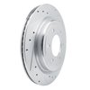 631-54289R Drilled/Slotted Brake Rotor [Silver], Fits Select Ford/Lincoln/Mercury/Mazda, Position: Rear Right - image 2