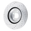 631-54296R Drilled/Slotted Brake Rotor [Silver], Fits Select Ford/Lincoln/Mercury/Mazda, Position: Front Right - image 4