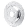 631-54297L Drilled/Slotted Brake Rotor [Silver], Fits Select Ford/Lincoln/Mercury/Mazda, Position: Rear Left - image 2