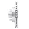 631-55001L Drilled/Slotted Brake Rotor [Silver], 1984-1987 Ford/Lincoln/Mercury/Mazda, Position: Front Left - image 3