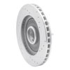 631-55001L Drilled/Slotted Brake Rotor [Silver], 1984-1987 Ford/Lincoln/Mercury/Mazda, Position: Front Left - image 4