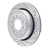 631-55003R Drilled/Slotted Brake Rotor [Silver], 2003-2011 Ford/Lincoln/Mercury/Mazda, Position: Rear Right - image 2
