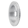 631-55009R Drilled/Slotted Brake Rotor [Silver], 2013-2016 Ford/Lincoln/Mercury/Mazda, Position: Rear Right - image 4