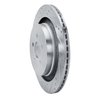 631-55010L Drilled/Slotted Brake Rotor [Silver], Fits Select Ford/Lincoln/Mercury/Mazda, Position: Rear Left - image 2