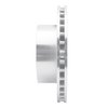 631-56009R Drilled/Slotted Brake Rotor [Silver], 1991-1994 Ford/Lincoln/Mercury/Mazda, Position: Front Right - image 3