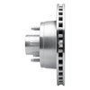 631-56011L Drilled/Slotted Brake Rotor [Silver], 1990-1991 Ford/Lincoln/Mercury/Mazda, Position: Front Left - image 3