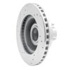 631-56011R Drilled/Slotted Brake Rotor [Silver], 1990-1991 Ford/Lincoln/Mercury/Mazda, Position: Front Right - image 4