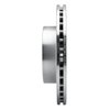 631-56012L Drilled/Slotted Brake Rotor [Silver], 1995-1997 Ford/Lincoln/Mercury/Mazda, Position: Front Left - image 3
