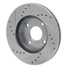 631-56013R Drilled/Slotted Brake Rotor [Silver], 1995-2002 Ford/Lincoln/Mercury/Mazda, Position: Front Right - image 4