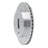 631-56014L Drilled/Slotted Brake Rotor [Silver], 1995-2002 Ford/Lincoln/Mercury/Mazda, Position: Rear Left - image 2