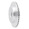 631-56014R Drilled/Slotted Brake Rotor [Silver], 1995-2002 Ford/Lincoln/Mercury/Mazda, Position: Rear Right - image 2
