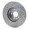631-56016R Drilled/Slotted Brake Rotor [Silver], 1998-2002 Ford/Lincoln/Mercury/Mazda, Position: Front Right - image 4