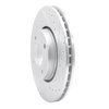 631-56017R Drilled/Slotted Brake Rotor [Silver], 1998-2002 Ford/Lincoln/Mercury/Mazda, Position: Front Right - image 2