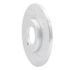631-56018R Drilled/Slotted Brake Rotor [Silver], 1963-1986 Multiple Makes/Models, Position: Front Right - image 2