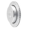 631-56020R Drilled/Slotted Brake Rotor [Silver], 2003-2011 Ford/Lincoln/Mercury/Mazda, Position: Rear Right - image 2