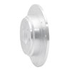 631-58002L Drilled/Slotted Brake Rotor [Silver], 1987-1990 Acura/Honda, Position: Rear Left - image 2