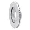 631-58004L Drilled/Slotted Brake Rotor [Silver], 1991-1996 Acura/Honda, Position: Front Left - image 4