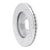 631-58008R Drilled/Slotted Brake Rotor [Silver], 1993-1995 Acura/Honda, Position: Front Right - image 4