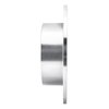 631-58009R Drilled/Slotted Brake Rotor [Silver], 1995-1998 Acura/Honda, Position: Rear Right - image 3