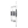 631-58017R Drilled/Slotted Brake Rotor [Silver], 2001-2003 Acura/Honda, Position: Rear Right - image 3