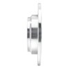 631-58018L Drilled/Slotted Brake Rotor [Silver], 2002-2004 Acura/Honda, Position: Rear Left - image 3